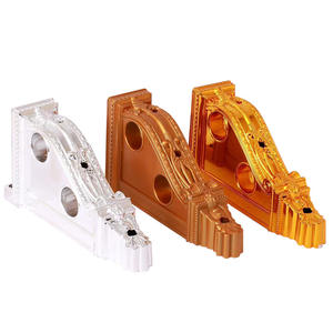 Moderno 33mm-35mm staffa doppia finestra Hardware in alluminio romano <span class=keywords><strong>porta</strong></span> asta di tenda con PVC in plastica supporta accessori - Product Image 1