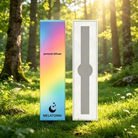 Inhalateur Herbal 1200uses avec Menthol, Thym et Eucalyptus pour la Détoxification Pulmonaire, Stylo Diffuseur Herbal pour Arrêter de Fumer