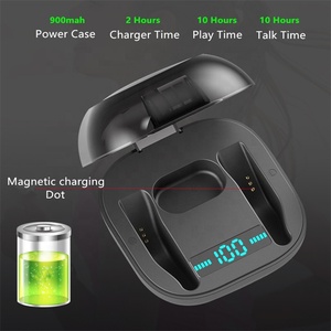 Chất Lượng Cao LED Hiển Thị Màu Xanh 5.0 Tai Nghe 9D Stereo Sound Ear Hook Tai Nghe Không Dây Cho Huawei P30 Pro Xiaomi Redmi Note <span class=keywords><strong>7</strong></span> - Product Image 5