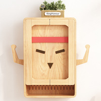Japanischer Stil Moderner Minimalistischer Massivholz-Klapptisch Kompaktes Wohnmöbel Esszimmer-Set Kreativ Ausziehbar