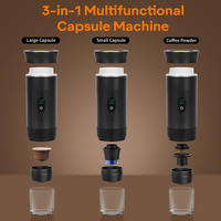 Machine à café portable compacte pour expresso et café glacé avec batterie rechargeable pour les voyages, le camping et l'usage quotidien