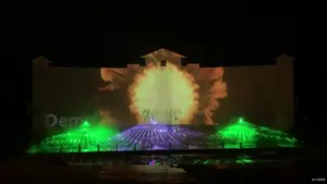 ベトナム5Dマッピング噴水ショーマジックショー