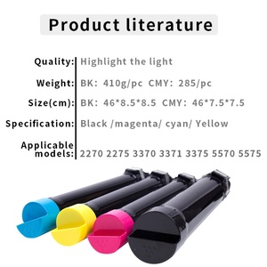 Cartouche d'encre C7535 Ton75er C5570 C7855 C3370 C7556 7C835 C7525 C3300C 5575 C800 pour Xerox Original Dispensing - Product Image 4