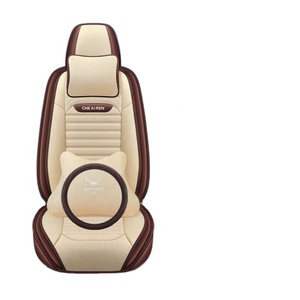 <span class=keywords><strong>Housse</strong></span> de <span class=keywords><strong>siège</strong></span> LumeStitch, ensemble complet en <span class=keywords><strong>cuir</strong></span>, toutes saisons, ajustement professionnel, universel, confortable, intérieur de voiture haut de gamme - Product Image 1