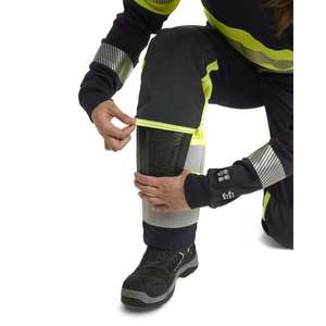 Blaklader-718715128933D20กางเกงทำงานสำหรับผู้หญิงพร้อมชุดกันไฟสีฟ้า/เหลือง - Product Image 4