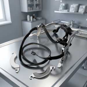 Kit d'Écarteurs Dentaires Vétérinaires en Acier Inoxydable Réutilisable avec Sangles en Cuir, Écarteur Buccal pour Chien, Instrument Chirurgical pour Animaux - Product Image 2