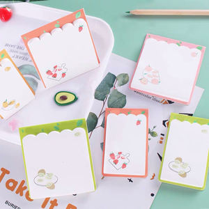 ZGBROTHERS Custom Personality Design Charm Cute Self-adhesive <b>Sticky</b> <b>Note</b> Paper Square Shape Stationery Sticker Memo Pad - Product Image 6