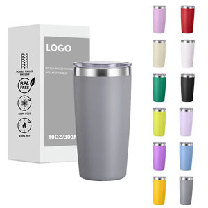 Vaso Térmico de Viaje con Logotipo Personalizado, de Acero Inoxidable Aislado, 10 oz, para Bebidas Frías y Calientes, para Viajes, Oficina, Campamento - Product Image 6