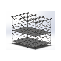 Sistema de armazón de capa de andamio Line Array de precio de fábrica para altavoz colgante