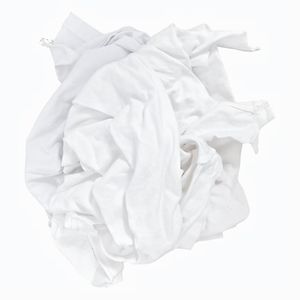 カット済みの白い綿布、工業用清掃用綿布、高吸収性の白い綿布、白いTシャツの布 - Product Image 6