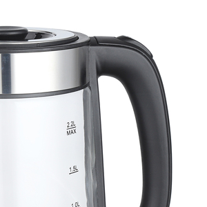 Bouilloire Électrique en Verre et Acier Inoxydable 2L 1500W pour Usage Domestique – Vente en Gros Usine - Product Image 2