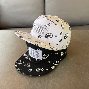 Özel logo Graffiti serin tasarım Snapback spor şapka Unisex moda yama şapka Snapback kap erkekler için - Product Image 1