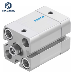 Cilindro Neumático Compacto ADN-20-30-I-P-A ADN-20-10-I-P-A, Cilindro de Aire de Varilla Simple con Sensor de Posición para Automatización - Product Image 1