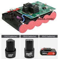 Perceuse à Percussion sans Fil à Prix de Gros 18V, Batterie Li-ion, Mandrin 13mm, Visseuse Électrique avec Éclairage LED