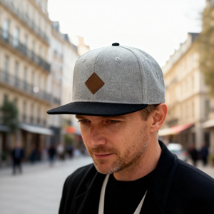 Casquette Snapback Hip Hop Vintage Sportive Personnalisable avec Logo - Product Image 3