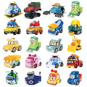 2023 Hot Sale Friction Toy Vehicle Engineer Trucks Cartoon Block Car Toys model toy robo car poli diecast car