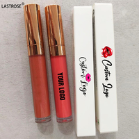 Marque privée Vente en gros Rouge à lèvres liquide mat Brillant à lèvres transparent rose nude imperméable Brillant à lèvres pailleté