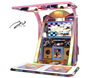 Machine de jeux de danse Kaimi Arcade 55 pouces HD à monnayeur pour 2 joueurs, Hip-hop, pour centres commerciaux, en anglais