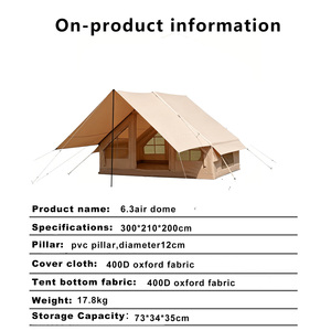 Tente gonflable pour <span class=keywords><strong>camping</strong></span> commercial, tente <span class=keywords><strong>de</strong></span> glamping robuste résistante au vent <span class=keywords><strong>et</strong></span> imperméable pour <span class=keywords><strong>location</strong></span> en resort ou en gîte - Product Image 6