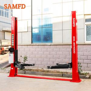 SAMFD 4 Ton Hydraulic Vehicle Lifter Lifting Two Post <strong>Car</strong> Elevator <strong>2</strong> Post <strong>Car</strong> Lifts / <strong>Car</strong> Lifter <strong>Jack</strong> / <strong>Car</strong> Lifter - Product Image 2