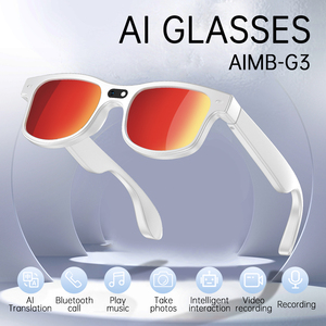 G3 KI-Smartbrille mit <span class=keywords><strong>Bluetooth</strong></span> HD 8MP Kamera Mikrofon Lautsprecher und Touch-Sprachassistent Sonnenbrille mit Sonnenschutz - Product Image 1