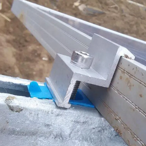 Solar Mid Mounting <b>Clamp</b> Solar Mounting End <b>Clamp</b> for <b>C</b> Rail - Product Image 5
