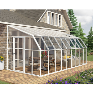 Diseño Modular, policarbonato, paneles, <span class=keywords><strong>terraza</strong></span> acristalada conservatorios para solárium con claraboya de ventilación - Product Image 3
