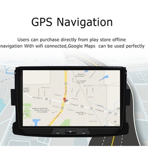 CARUPEZ 8 pollici Android unità di navigazione per Renault <span class=keywords><strong>Dacia</strong></span> 2012-2017 stile GPS funzioni DSP telecamera di Backup 1 anno - Product Image 5