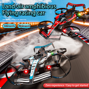 AiJH Mini Dron 2 en 1 con Control Remoto 2.4G, Juguete Interactivo con Pantalla, Luces y Modo Sin Cabeza - Product Image 4
