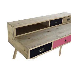 Bureau en bois MDF 120x50x98,5 Naturel - Product Image 6