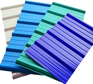 Bardeaux de toit en <span class=keywords><strong>aluminium</strong></span> colorés pour rouleaux d'<span class=keywords><strong>aluminium</strong></span> enduits de couleur de matériau de couverture d'entrepôt - Product Image 1