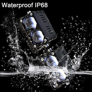 Faro LED Mini de 90W para Senlo, IP68, para Auto, Camioneta, Motocicleta, Focos de Aluminio con Doble Lente, Luces de Conducción de 12V, Bombilla DRL Antiniebla, Nuevo - Product Image 3