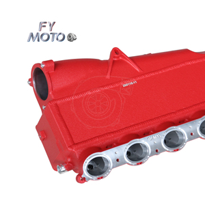 CNC 钢坯端罐式红色 MAX CORE Gen 2 B58 增压空气冷却器进气歧管，适用于 M340i G20 G29 A90 3.0T 2020+ 不适用于 48V - Product Image 5