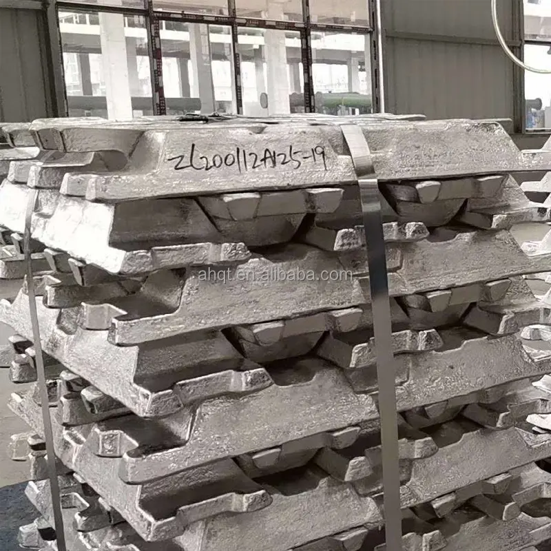 2023 Durable 99.994% Lingotes de zinc de metal puro Precio barato Lingotes de estaño y aluminio con lingote de plomo