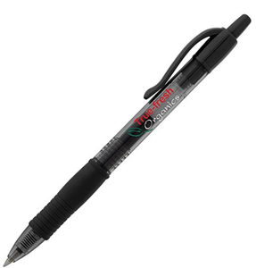Bolígrafo de Gel Retráctil con Logotipo Personalizado, Punta Fina de 0.7 mm, Empuñadura de Goma, Tinta de Secado Rápido a Prueba de Manchas, Impresión en Serigrafía, Promocional, Venta al por Mayor - Product Image 5