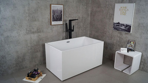C6014 sanitarios muy pequeña bañera profunda independiente pequeña bañera - Product Image 3