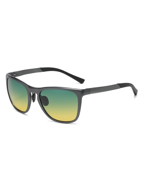 Personalized Cross-Border Low MOQ Custom Logo Eyewear Color Film Reflection Pilot Polarized UV400 Sunglasses Comfortable Full