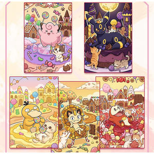 Vente en gros d'articles de collection d'art de bandes dessinées, incluant des cartes Pokémon, des cartes MaoMao Art Board, des cartes mignonnes, des cartes Vintage Legends Elite Erainer Box, des boîtes acryliques et des boîtes mystères de jeux de cartes - Product Image 6