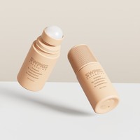 Botol Roll-on plastik PP 60ml botol deodoran parfum tubuh kemasan kosmetik