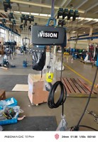 Palans électriques à chaîne de type européen, robustes, avec capacité de travail et hauteur de levage personnalisées pour équipement de levage industriel