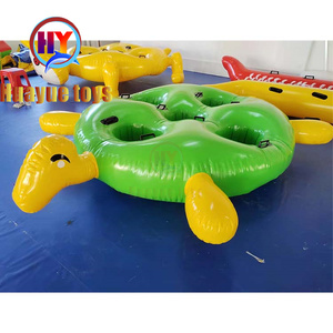 Juegos divertidos Prop Tortoise And Hare Racing Juegos inflables de construcción de equipos Race Between Hare and Tortoise - Product Image 5