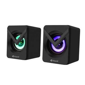 Mini par USB 2,0 sistema de sonido de cine en casa altavoz de la computadora con precio bajo - Product Image 2