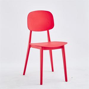 Commerical Used Chromed Stainless Steel Legs Cafe Restaurant <strong>Chairs</strong> PP Plastic Dining <strong>Chair</strong> for Home Kitchen - Product Image 3