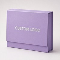 Boîte cadeau rigide de luxe faite à la main pour perruques, avec doublure en satin, emballage personnalisé avec logo, fournisseur en gros OEM ODM