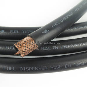 Flexibler 3/4-Zoll-Zapfschlauch nach EN 1360 für Tankstellen, <span class=keywords><strong>NBR</strong></span>-Gummi mit glatter Oberfläche, für Diesel, Benzin und Öl - Product Image 5