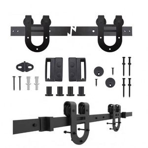 อุปกรณ์ประตูบานเลื่อนรูปตัวยู WEKIS ทนทาน ทันสมัย วัสดุเหล็กกล้าคาร์บอน พร้อมลูกกลิ้งมหัศจรรย์ ติดตั้งง่ายด้วยสกรู - Product Image 1