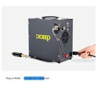 Bomba de Aire Eléctrica GLIWAY de Alta Presión, Aire Comprimido Portátil para Buceo, 220V 30MPa, Sin Aceite, Libre de Mantenimiento, Certificación CE