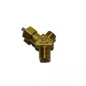 Válvula de Cilindro de Acetileno CGA200, Perilla de Aguja para Kit de Soldadura y Corte, Válvulas Angulares para Aplicaciones de Soldadura y Corte - Product Image 4