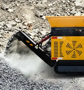 Concasseur à mâchoires sur chenilles à moteur diesel, nouveau modèle, idéal pour l'exploitation minière et la construction - Vente chaude - Product Image 2