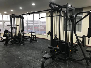 Commerciële <span class=keywords><strong>Multi</strong></span>-Jungle Fitnessapparatuur <span class=keywords><strong>8</strong></span> In <span class=keywords><strong>1</strong></span> Fitnessapparatuur <span class=keywords><strong>8</strong></span> <span class=keywords><strong>Multi</strong></span>-Station Jungle Gym-Apparatuur <span class=keywords><strong>Multi</strong></span>-Functionele <span class=keywords><strong>Machine</strong></span> - Product Image 4